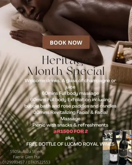 You are only one massage away from a good mood
heritagemonth massagethe