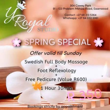 Spring Special 
INSTAGRAM.COM
yroyal_studio
Send Message