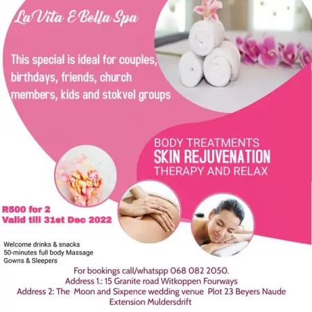 The deal is still available. Start booking now and get some pampering which is 