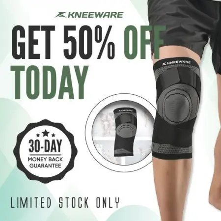 Break free from knee pain with the all-new 3D Knee Compression Pad. 

It is speci