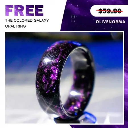  Today Only

Gleaming with healing properties, the Opal stone is full of high 