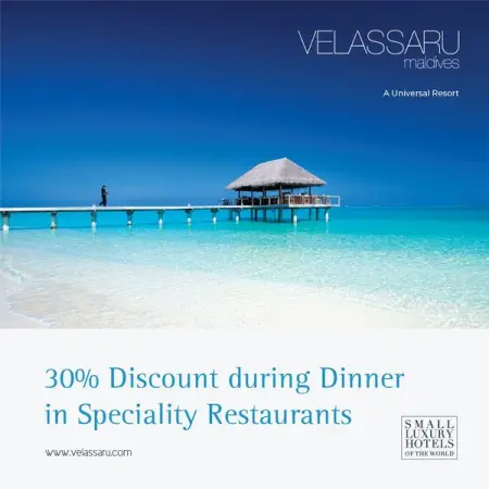 VELASSARU.COM
Enjoy Special Discounts
Book Direct at Official Site
Book Now