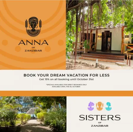 SISTERSOFZANZIBAR.COM
Anna of Zanzibar
Book Now
 