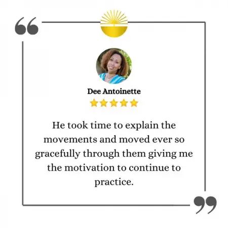 YOGALAP.COM
He took time to explain the movements and moved ever so gracefully
D