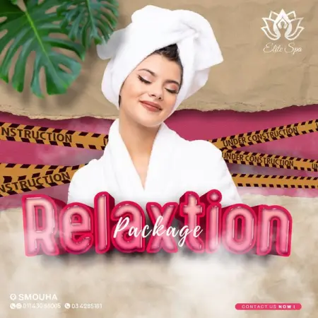           Relaxation Package  Elite Women Spa            

 30  
  
 
 
  