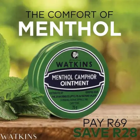 Our famous Watkins Menthol Camphor Ointment has been tried and trusted by families