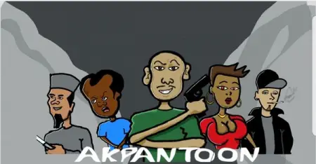AkpanToon is an animated character with funny attributes, his major aim is to make 