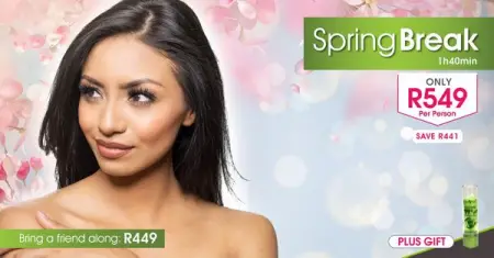 Pamper yourself this September with La Vitas Spring Break Spa Package 1h40min, which 