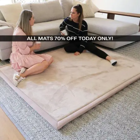 The perfect kids play mat! 

The Mellow Mat is a 30mm thick slow rebound memory foam rug 