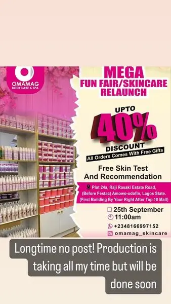 Longtime no post! Production is taking all my time but will be done soon
WA.ME
omamag_s