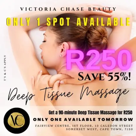 Its Friday and were feeling GOOD 

Grab this 90-minute Deep Tissue Massage for onl