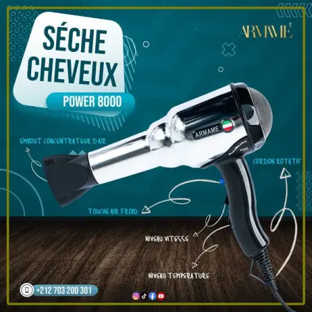 WWW.ARMAME.MA
Sche cheveux Pro
Power 800
Shop Now
Power 800