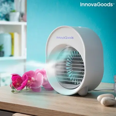 SHOP.INNOVAGOODS.CO.MA
HUMIDIFICATEUR  ULTRASONS AVEC LED KOOLIZER INNOVAGOODS
Un