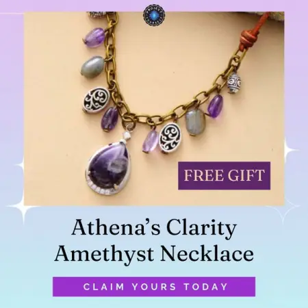 Experience daily tranquility with our FREE Athenas Clarity Amethyst Ne
