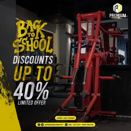        Premium Gym .
   40    3   6   .
        .