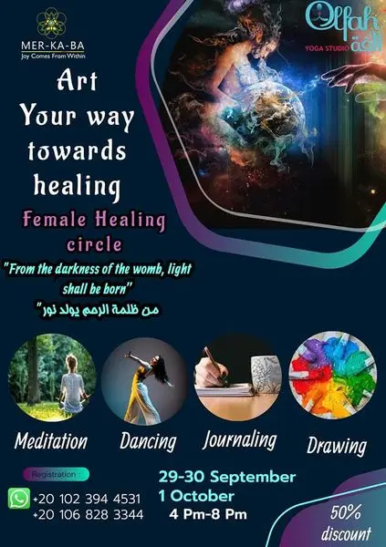                  
Art.....your way towards Healing workshop Female Healing Circle
 ...    