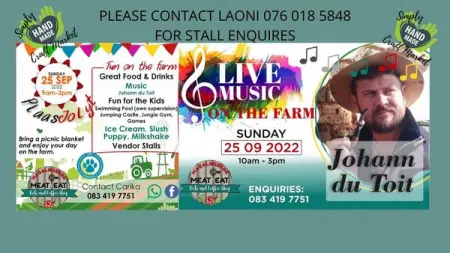 Restaurant and Deli shop at the foothills of the majestic Magaliesburg mountains. Great foo