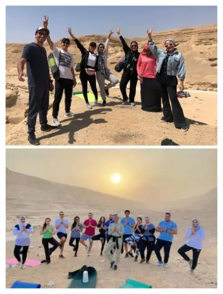 Z Breath signature Wadi Degla protectorate Yoga session is FINALLY back.

We are 