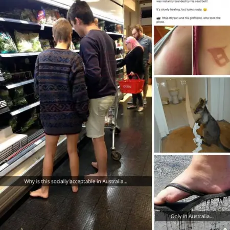 Its not until visiting Australia that one realizes how different it is. From being know