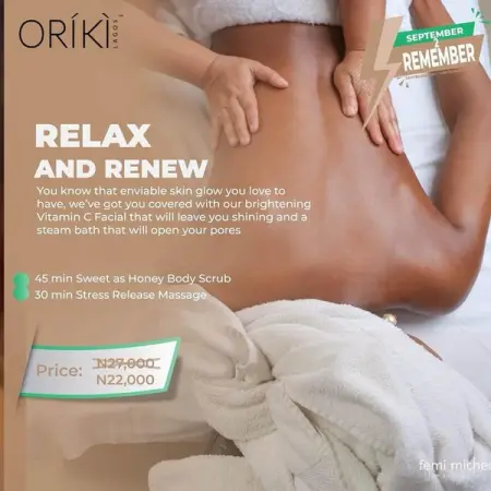 Its a September to remember and ORIKI is kicking off the month with some exciting package