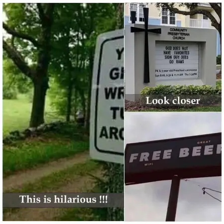 Its a Sign These 25 Signs Made Us Do a Double-Take.
TRAVELERDREAMS.COM
Its a Sign The