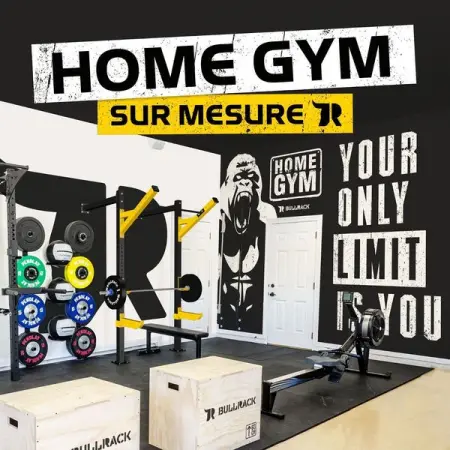 Votre Home Gym sur mesure livr et pos avec Bullrack !
Contactez lquipe Bull R