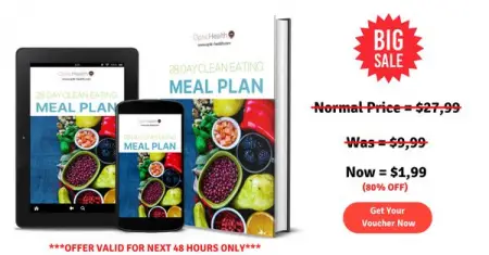   80 OFF this weekend only!  

Running out of healthy recipes???

What if you