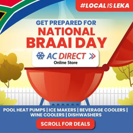 ACDIRECT.CO.ZA
Shop For Braai Day Now!
Shop Now
 