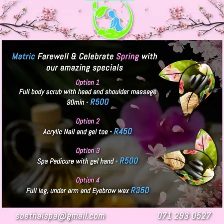 Spring Is Here! Celebrate by Taking Advantage of Our Spring Specials.

Send Us a Messag