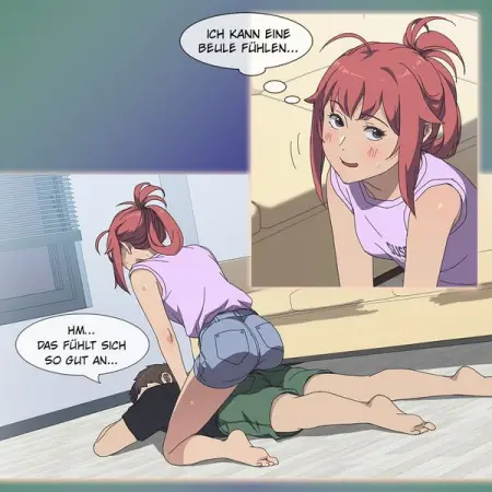 Es scheint fast so, als wrde er auf irgendetwas hartem liegen...  httpsto