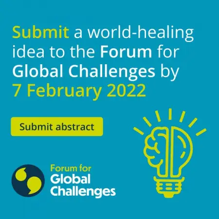 Calling for contributions for the inaugural Forum for Global Challenges F4G