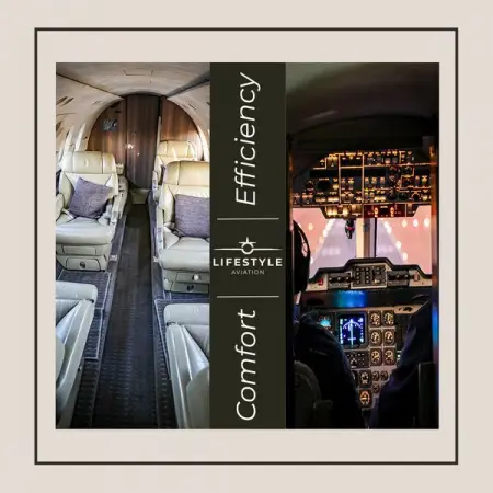 Flying in a private jet is the most convenient way to travel.

Fly with Lifestyle Av
