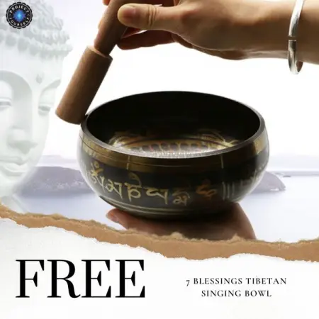 HTTPSPROJECTYOURSELF.COMFREE7BLESSINGS
FREE Today 7 Blessings Tibetan Singing Bowl
Crafte