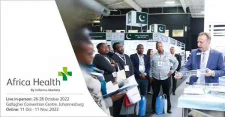AfricaHealth2022 is back to business in person! Join us this October at