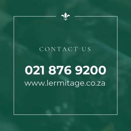 WWW.LERMITAGE.CO.ZA
Special Spring Pricing
A minimum of two nights stay is required
B