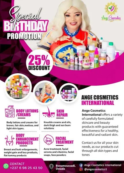  BIRTHDAY  promotion promotion!!!

237698254350
All skin products available 25 off