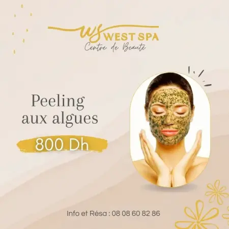 Promotion Peeling aux algues 
.
.
.
spamaroc beautymaroc salonmarocain we