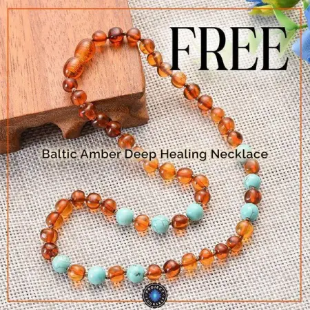Return to wellness with this FREE Baltic Amber Deep Healing Necklace. Claim y