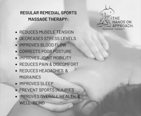 A regular sports remedial massage regime has a number of great health  wellness be