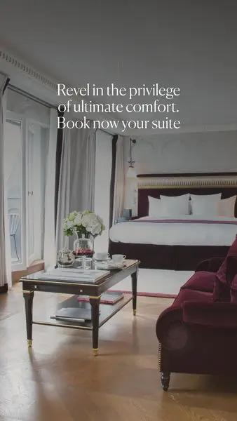 LARESERVE-PARIS.COM
A Private Urban Mansion
Just off the ChampsElyses
Book Now