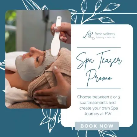 Spring into September by Crafting Your Own Spa Journey at FW!

Choose either 2 or 3 s