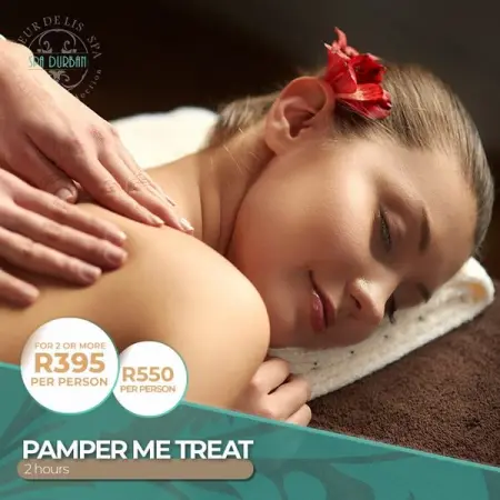 Immerse yourself in a luxurious spa experience with our Pamper
Me Treat! Featuring 
