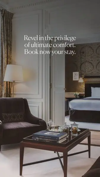 LARESERVE-PARIS.COM
A Private Urban Mansion
Just off the ChampsElyses
Book Now