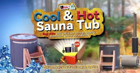 Vapasaunas promotion information is here. As long as you place an order, you will get a gift