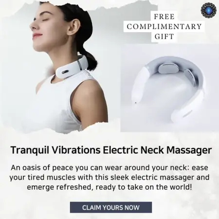 Enjoy a relaxing massage in your own space. Claim your FREE Electric Neck