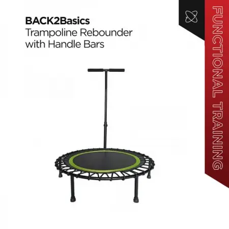 GYMAFRICA.CO.ZA
BACK2Basics Trampoline Rebounder with Handle Bars
Now R2 080