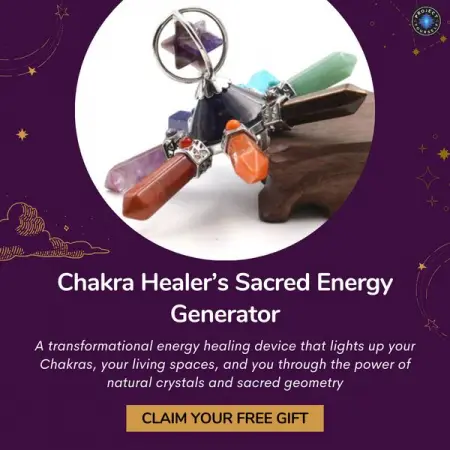 FREE Chakra Healers Sacred Energy Generator crystal healing at its brightest!  Get yo