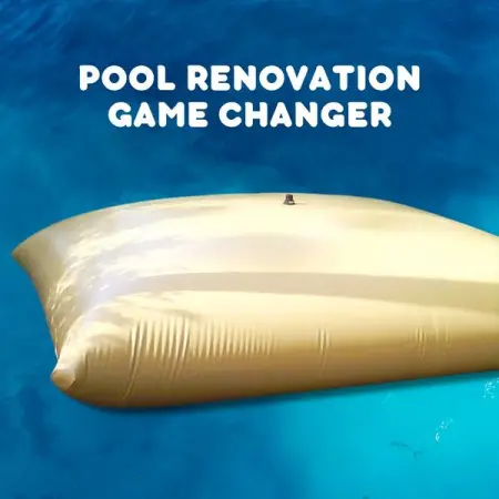 No more expensive water loss while you are renovating your swimming pool.

We provide a wat