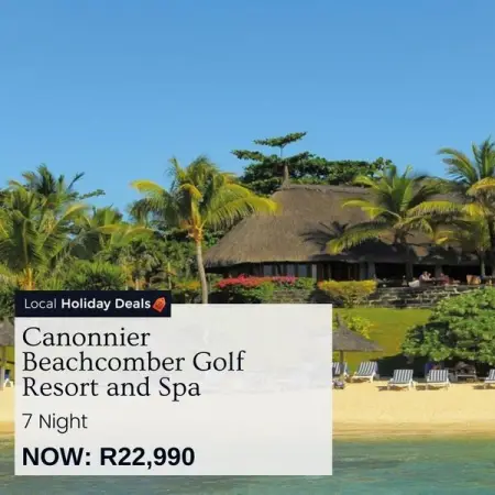 LOCALHOLIDAYDEALS.CO.ZA
Canonnier Beachcomber Golf Resort and Spa
7 Nights
Book Now
7