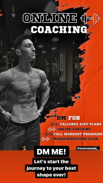 DM ME! Lets start the journey to your best shape ever! omarnehadd_
INSTAG